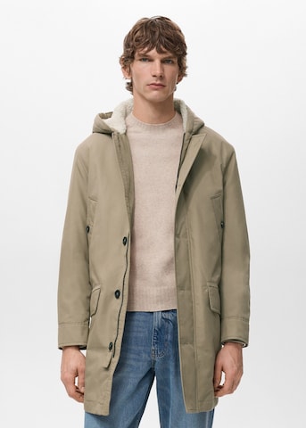 MANGO MAN Parka 'Javi' in Braun