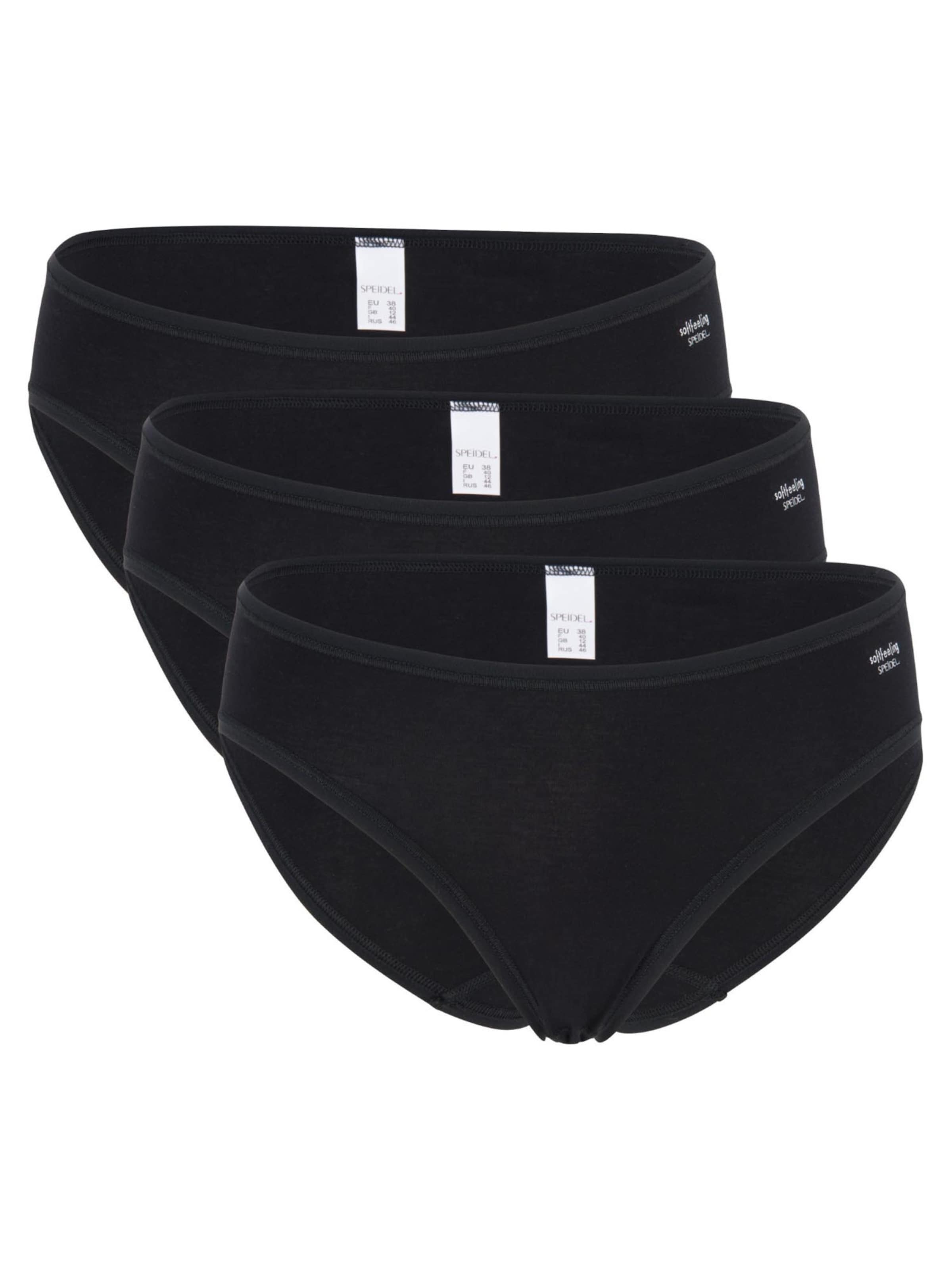 SPEIDEL Slip 'Soft Feeling'‌‌‌‌‌‌ in Schwarz: Vorderseite