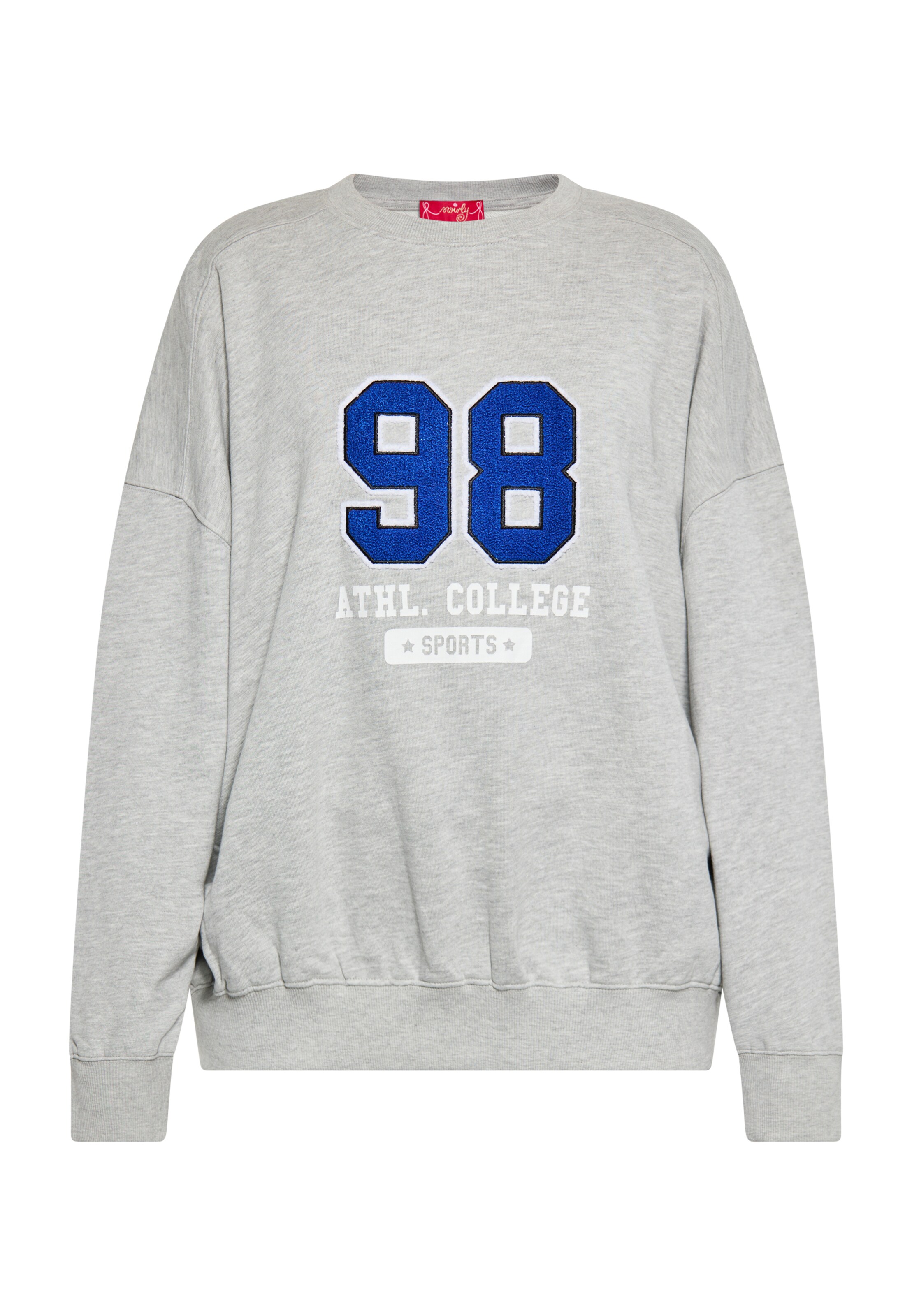 swirly Dressipluus, värv hall: eest vaates