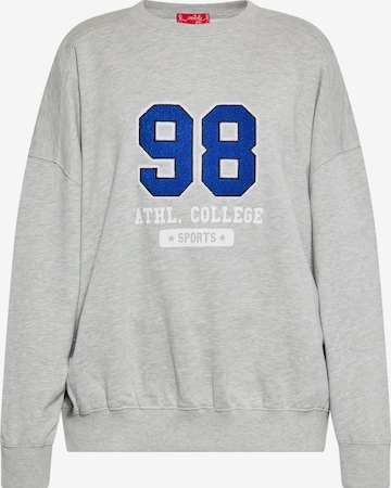 swirlySweater majica - siva boja: prednji dio