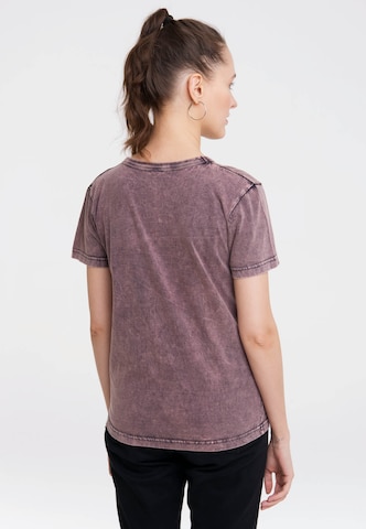 LOGOSHIRT Shirt 'Der kleine Maulwurf' in Purple