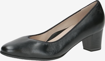 CAPRICE Pumps in Schwarz: Vorderseite