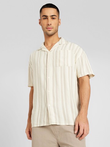 Denim Project Comfort Fit Skjorta i beige: framsida
