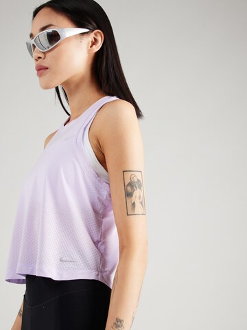NIKE Спортивный топ 'One Classic' в Лиловый