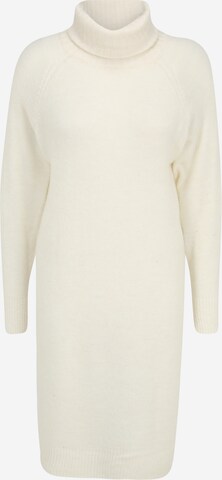 Vero Moda Petite Stickad klänning 'DANIELA' i beige: framsida