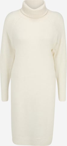 Vero Moda Petite Stickad klänning 'DANIELA' i beige: framsida