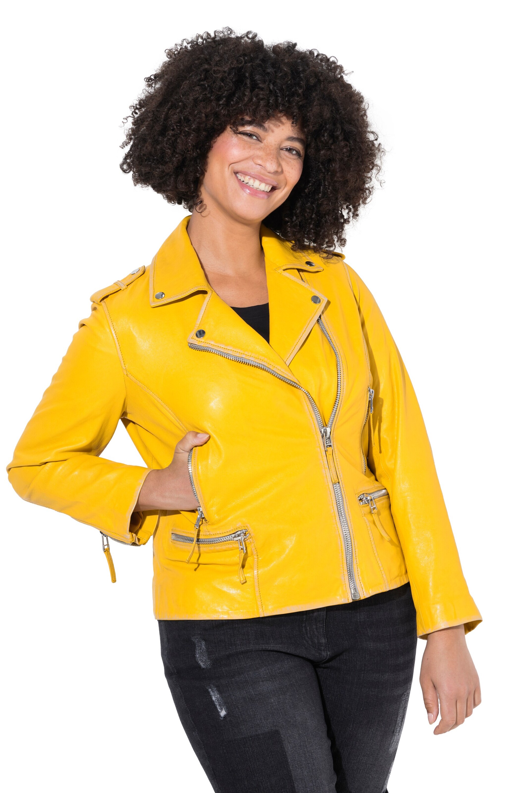 Angel of Style Jacke in Gelb: Vorderseite