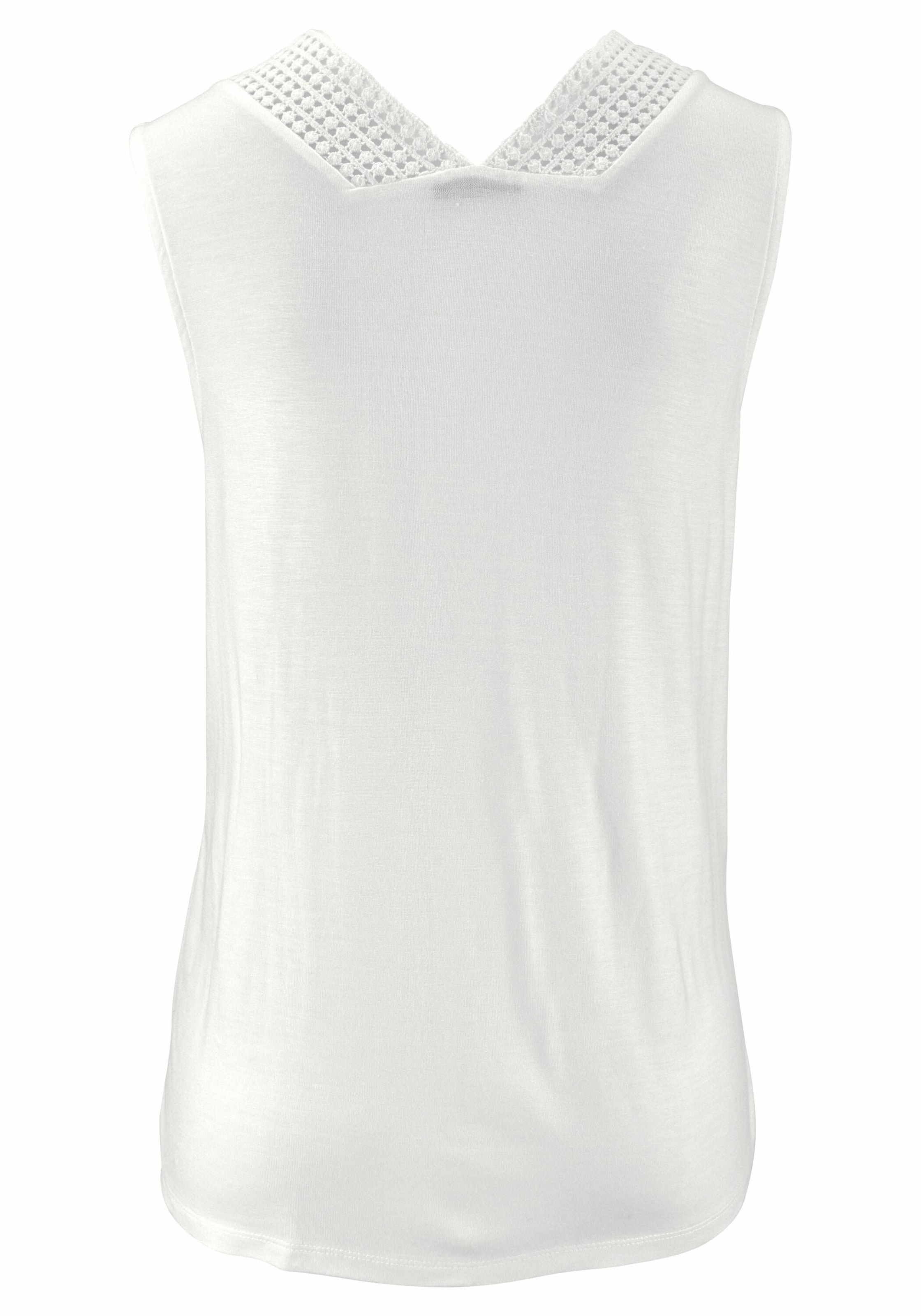 LASCANA Top - fehér