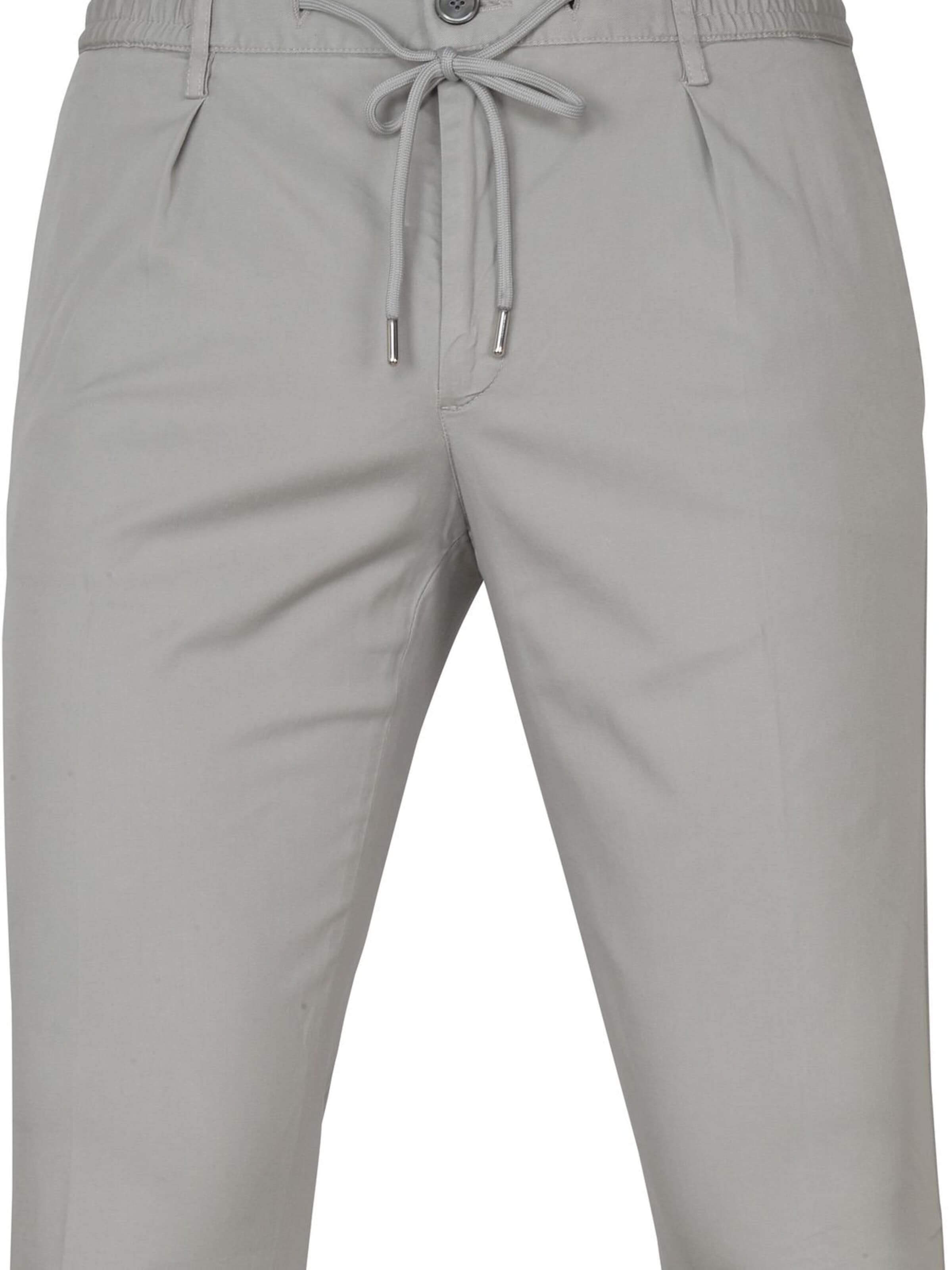 Profuomo Slim fit Chino Pants in Grey