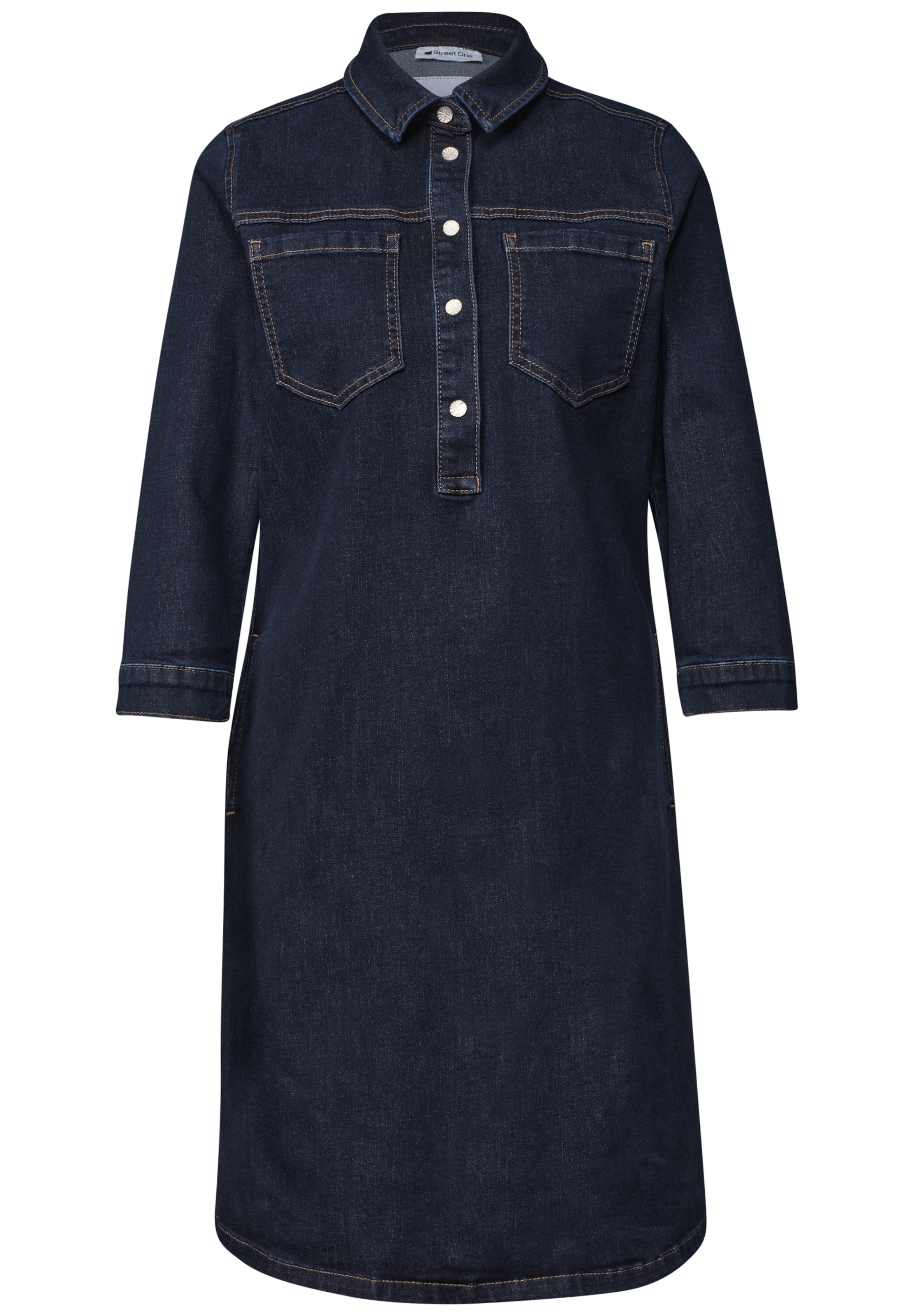 STREET ONE Kleid in 34 in dunkelblau, Produktansicht