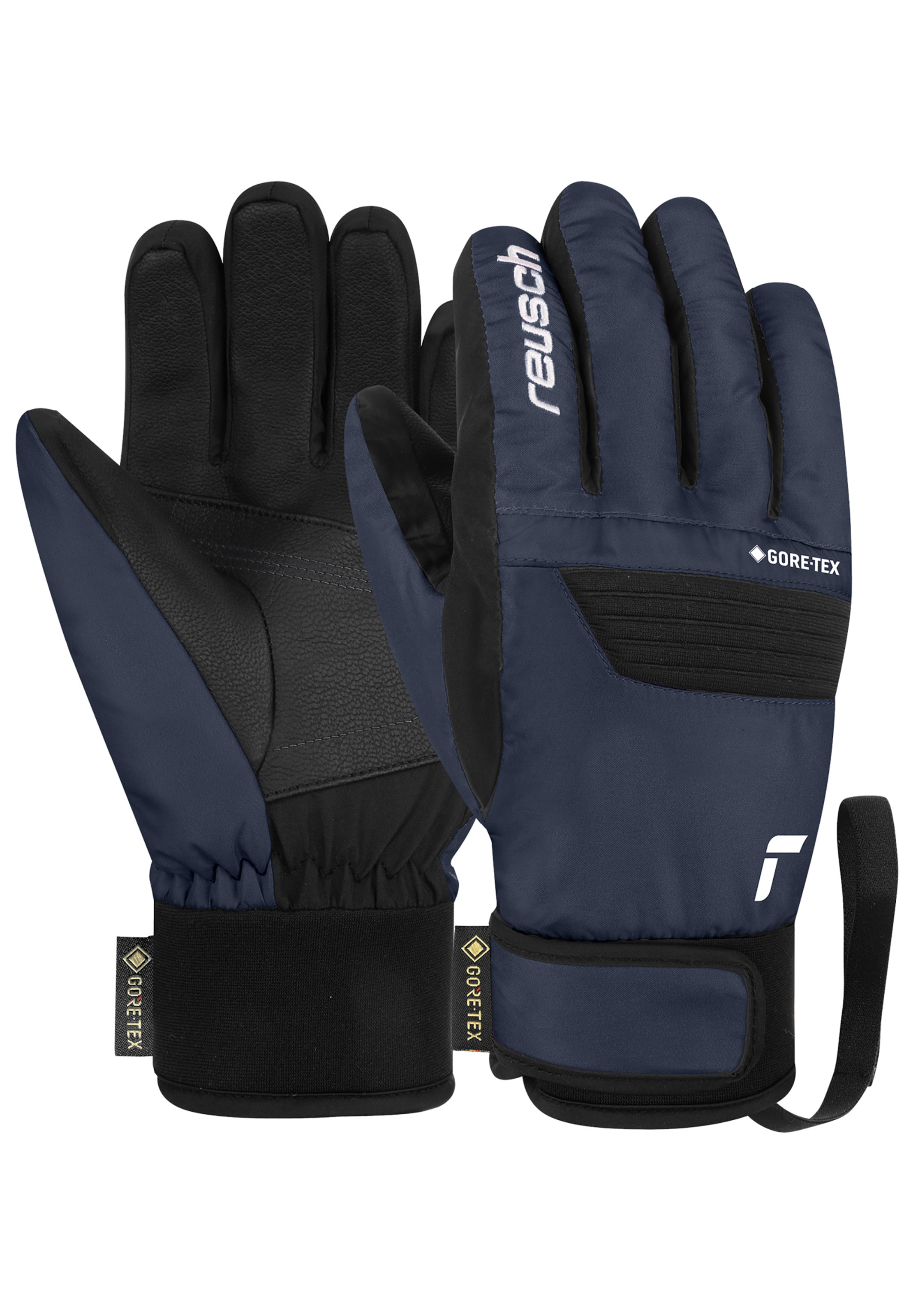 REUSCH Skihandschuhe 'Bolt SC GORE-TEX Junior' in Schwarz: Vorderseite