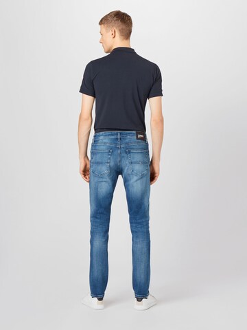 Tommy Jeans - Slimfit Calças de ganga 'Scanton' em azul