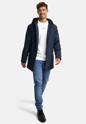 INDICODE JEANS Winterjas 'INEmilio' in Blauw