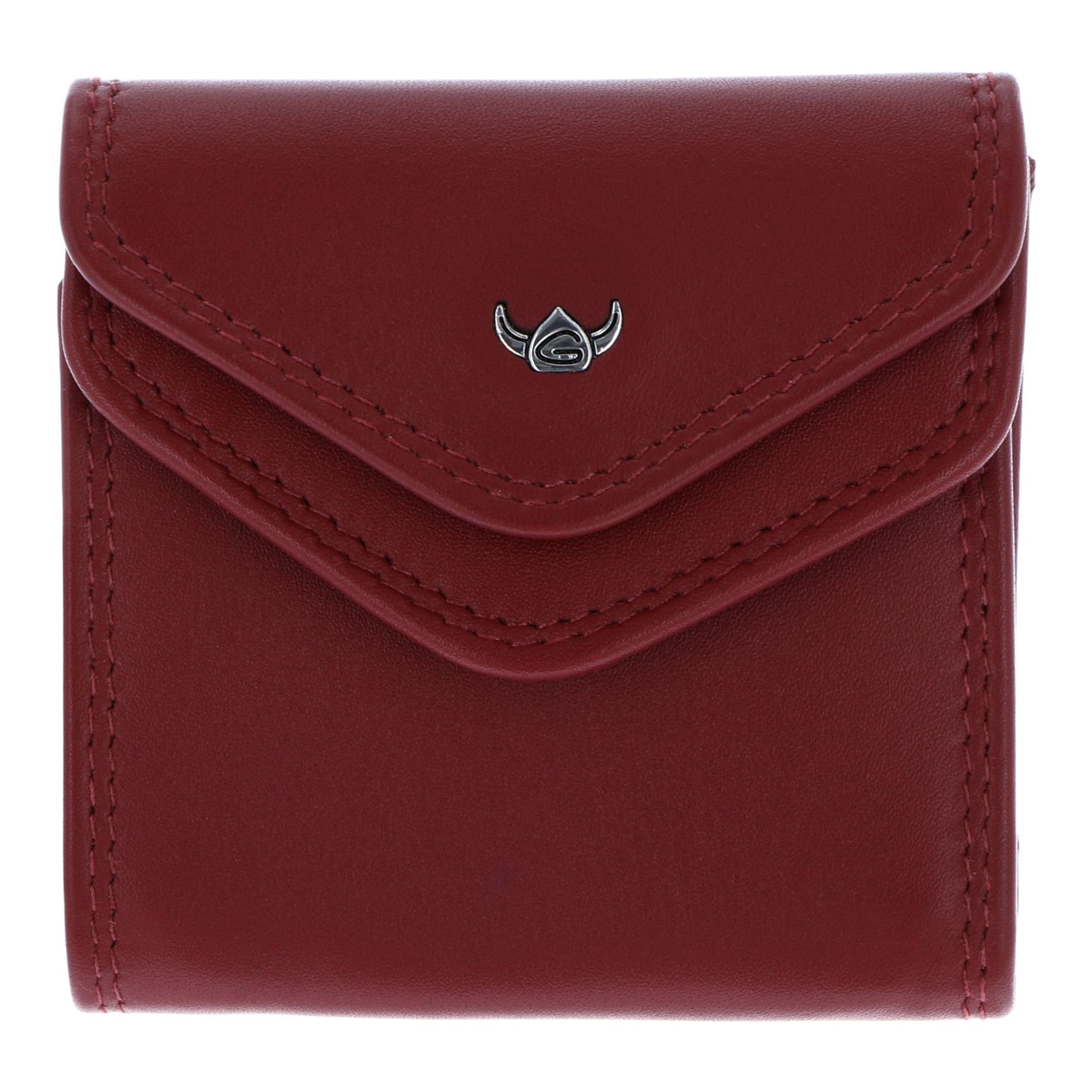 Porte-monnaies 'Polo' GOLDEN HEAD en rouge : devant