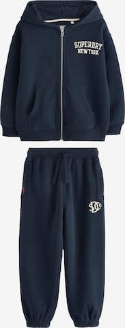 Superdry & Co Jogginganzug in Blau: Vorderseite