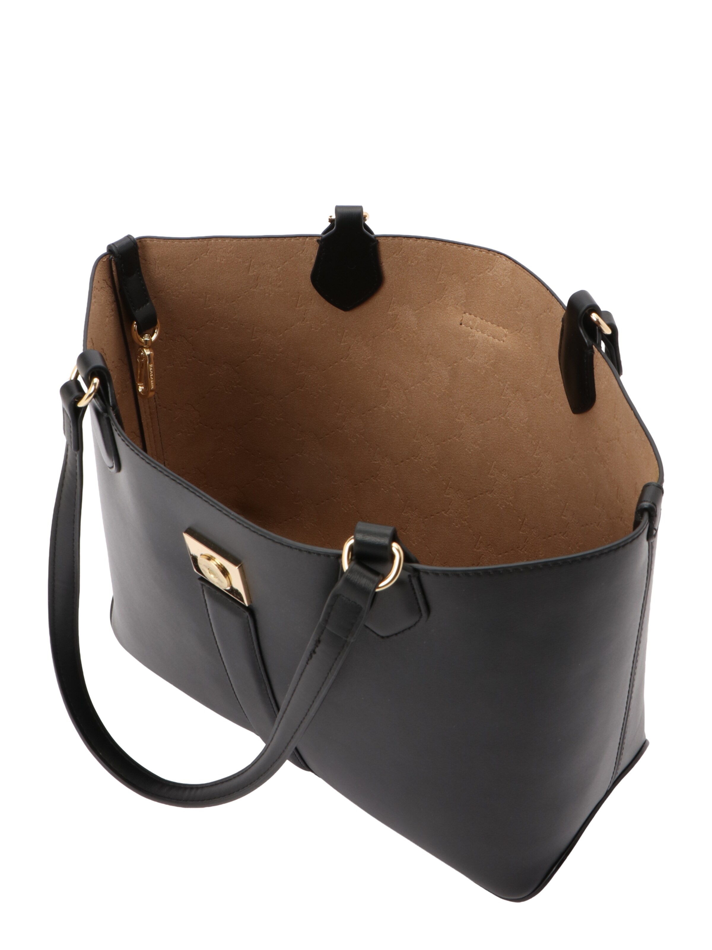 U.S. POLO ASSN. Μεγάλη τσάντα σε μαύρο