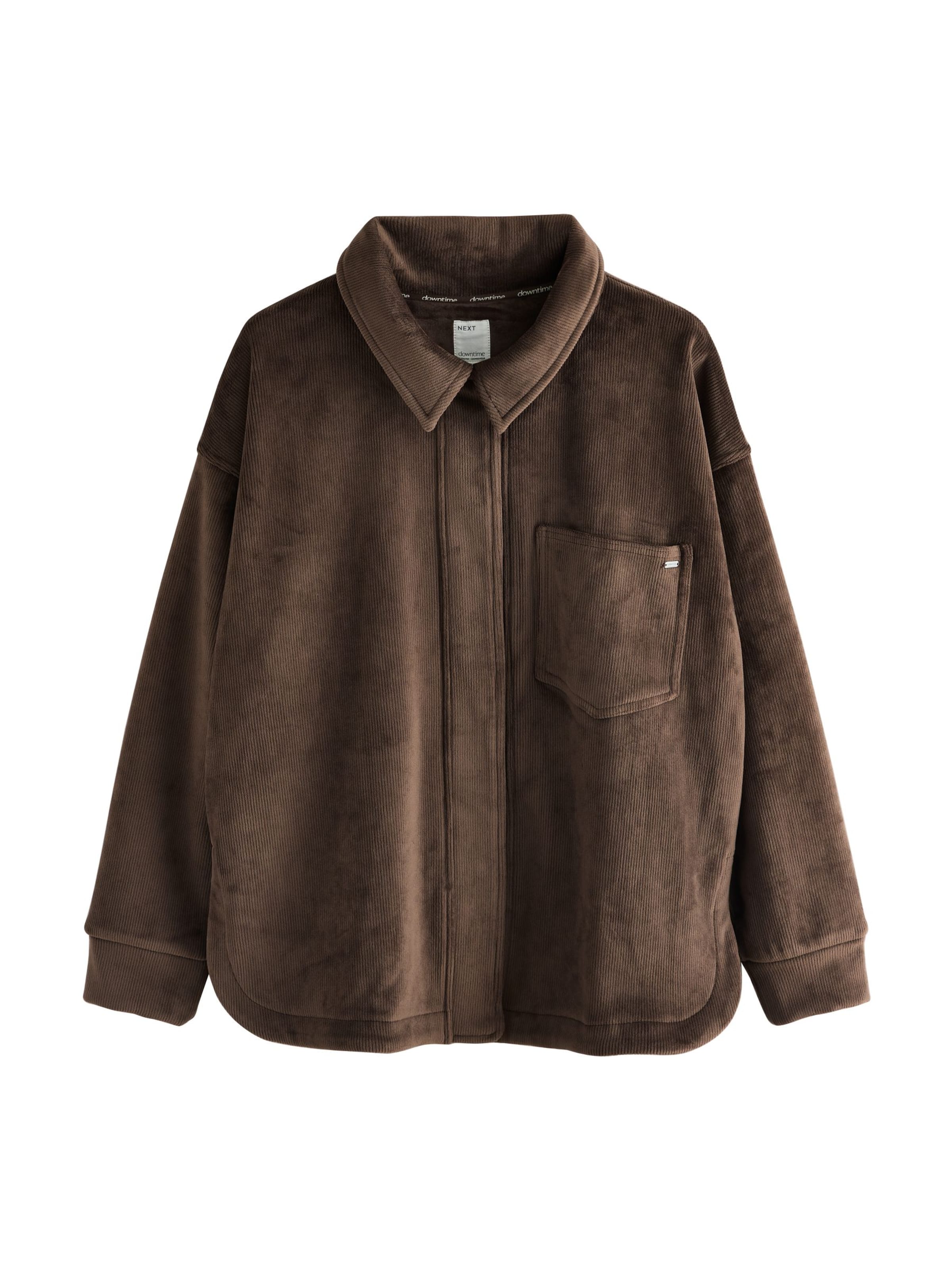 Next Between-season jacket in Chocolate, Item view