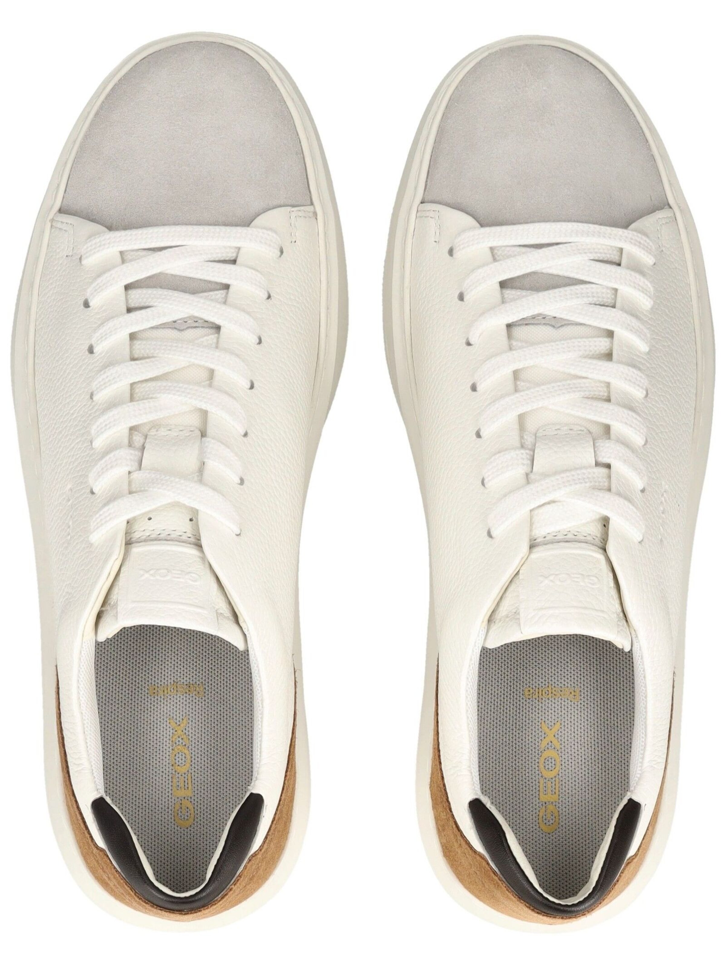 GEOX Platform trainers in White