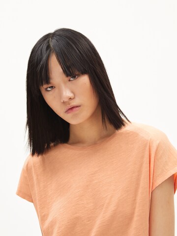 ARMEDANGELS T-Shirt 'Onelia' in Orange