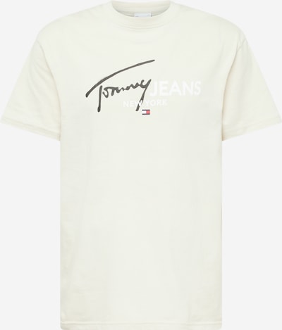 TOMMY HILFIGER T-Shirt in ecru / rot / schwarz / weiß, Produktansicht
