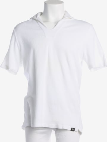 Gran Sasso Poloshirt M-L in Weiß: Vorderseite