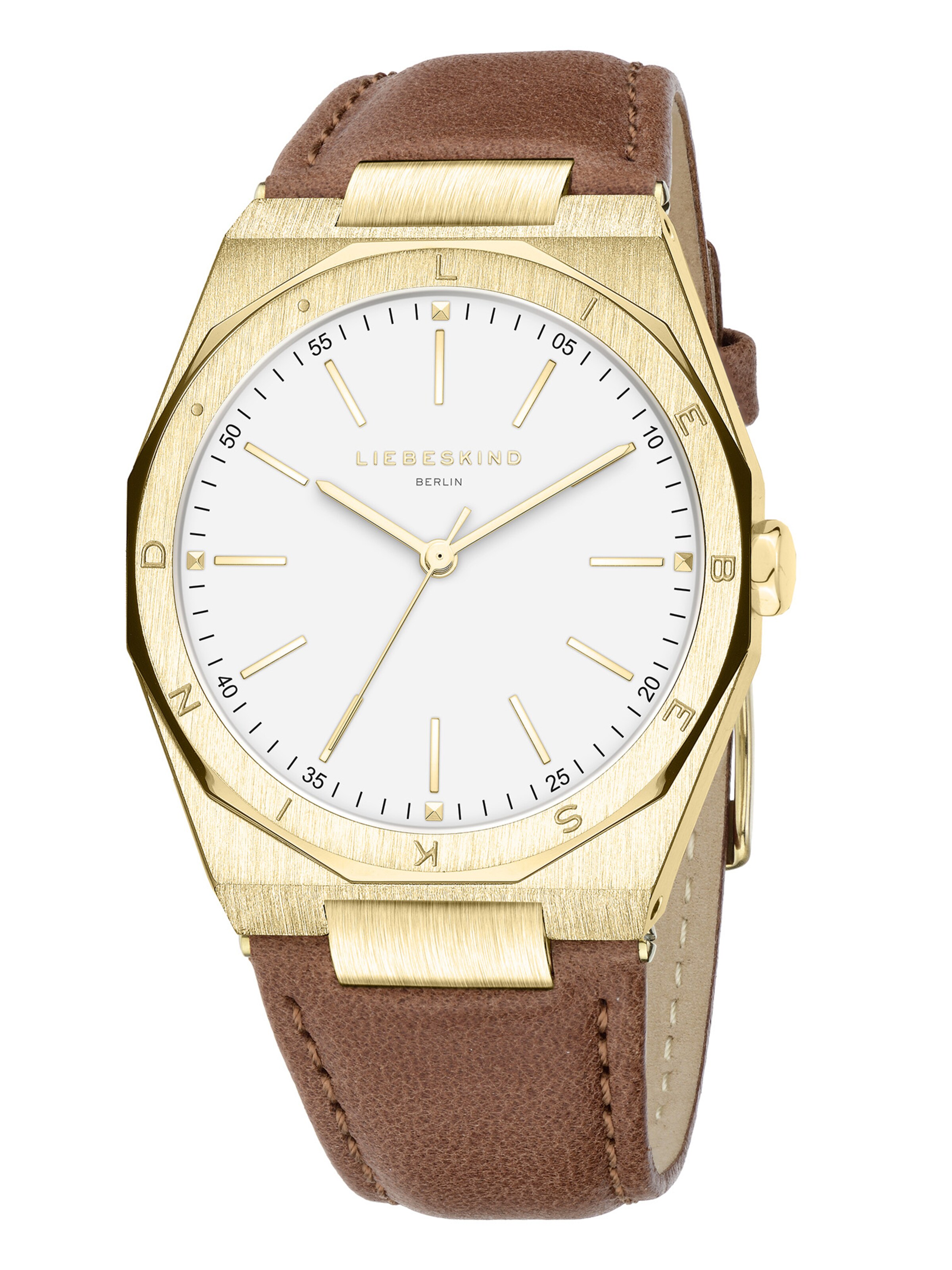 Montre à affichage analogique Liebeskind Berlin en marron