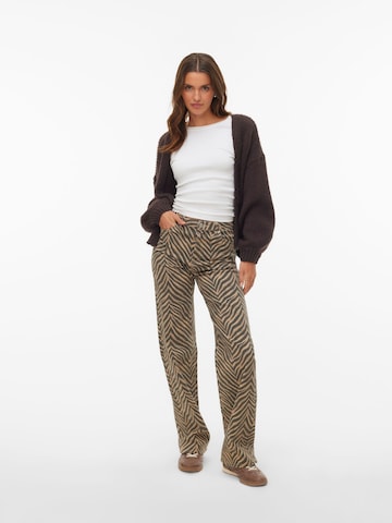 VERO MODA Strickjacke 'VMMaybe' in Braun