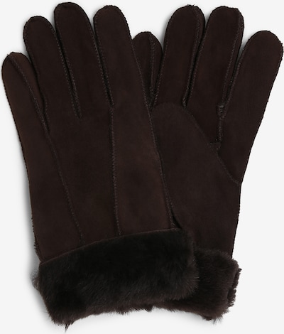 eem Full Finger Gloves in Chocolate, Item view