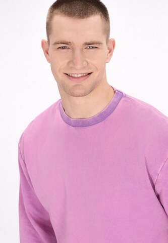 MO Sweatshirt 'Back To School' in Purple