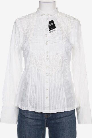 Just White Blouse & Tunic in M in White: front