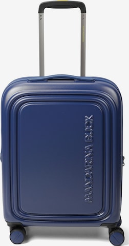Trolley di MANDARINA DUCK in blu: frontale