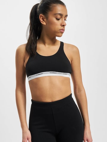 Tommy Jeans Bustier BH in Zwart