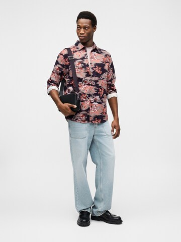 Coupe regular Chemise 'Hansen26' JOOP! Jeans en orange