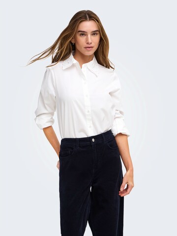 JDY Bluse 'JDYCOLETTE' in Weiß: Vorderseite