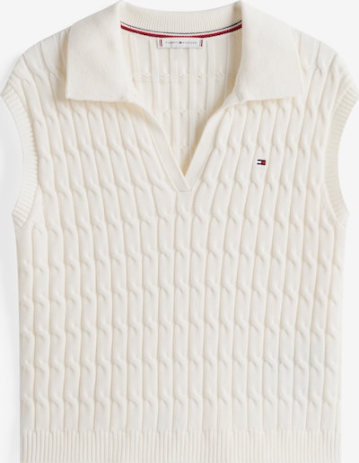 TOMMY HILFIGER Džemperis, krāsa - tumši zils / sarkans / balts / dabīgi balts, Preces skats