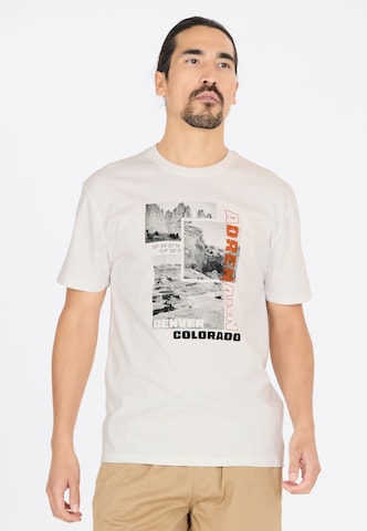 Cruz Shirt 'Maliko' in Wit: voorkant