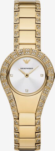 Emporio Armani Analoog horloge in Goud: voorkant