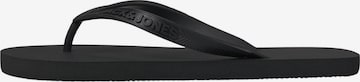 JACK & JONES - Sandalias de dedo en negro: frente