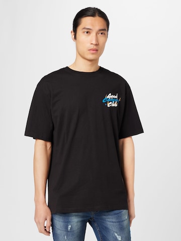 Redefined Rebel T-shirt 'Carter' i svart: framsida