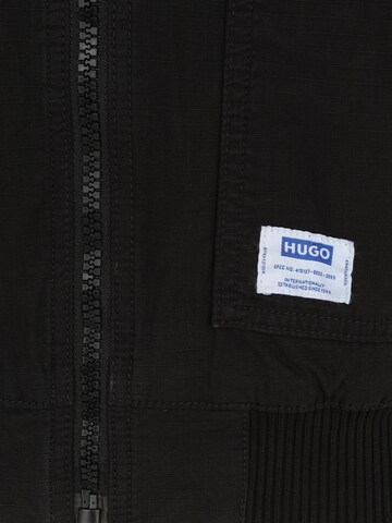 HUGO Демисезонная куртка 'Biero252D1' в Серый
