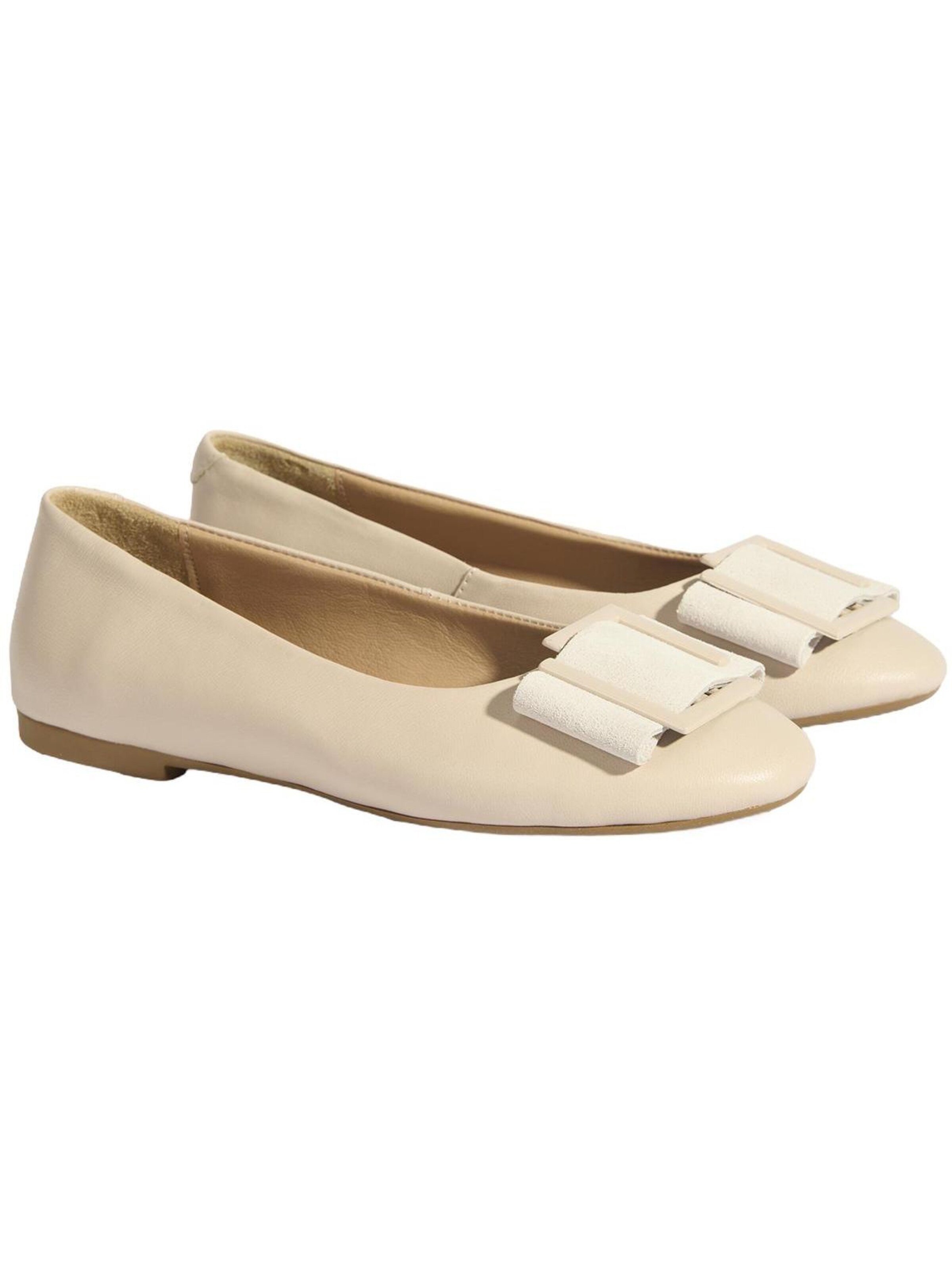 Desa Ballerina 'Ballettschuhe' in Beige: front