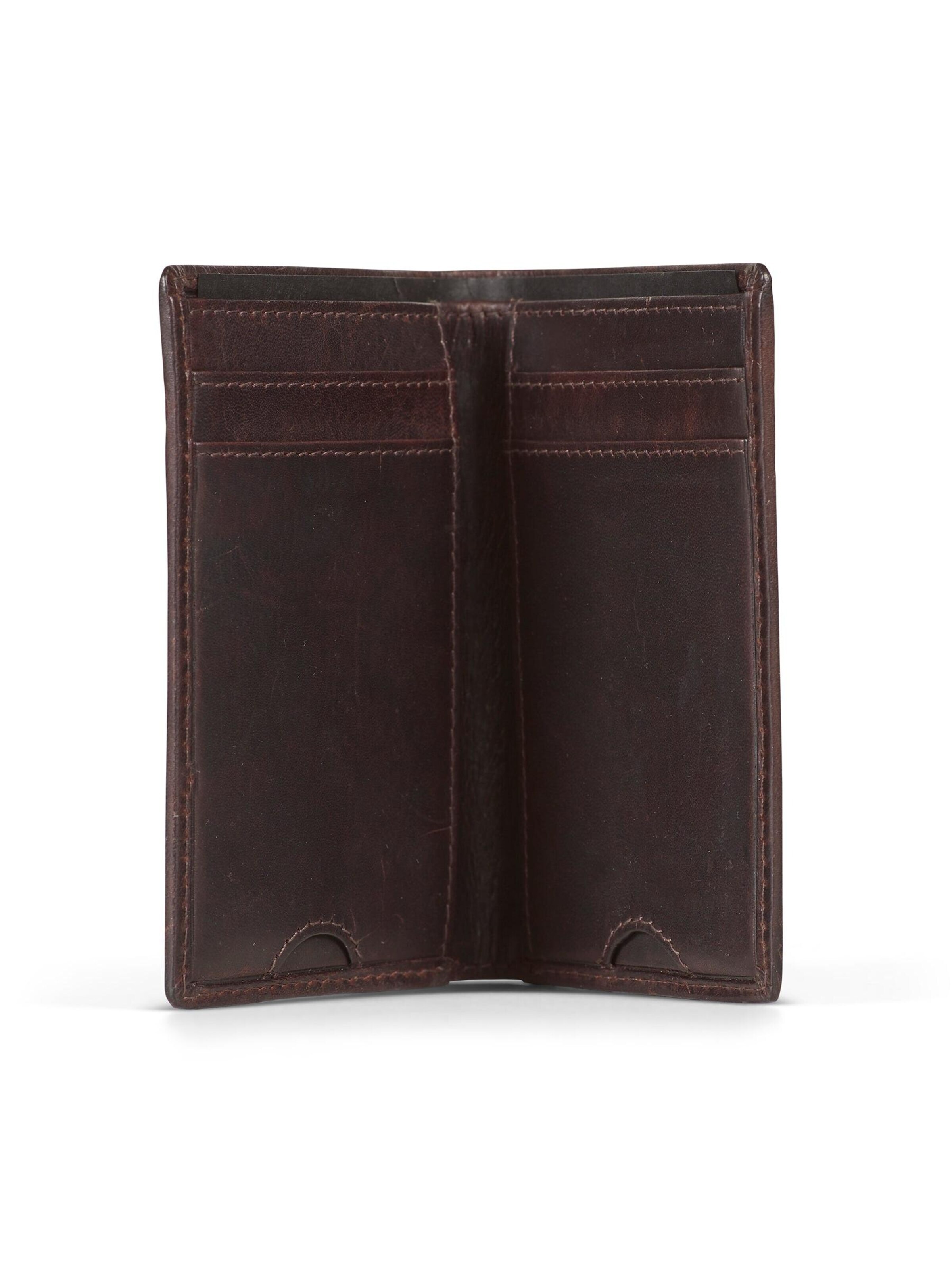 Porte-monnaies 'Howard Wallet Mark Dark Brown' Howard London en marron