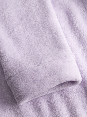 Momenti Per Me Long Bathrobe 'Violetta' in Purple: front