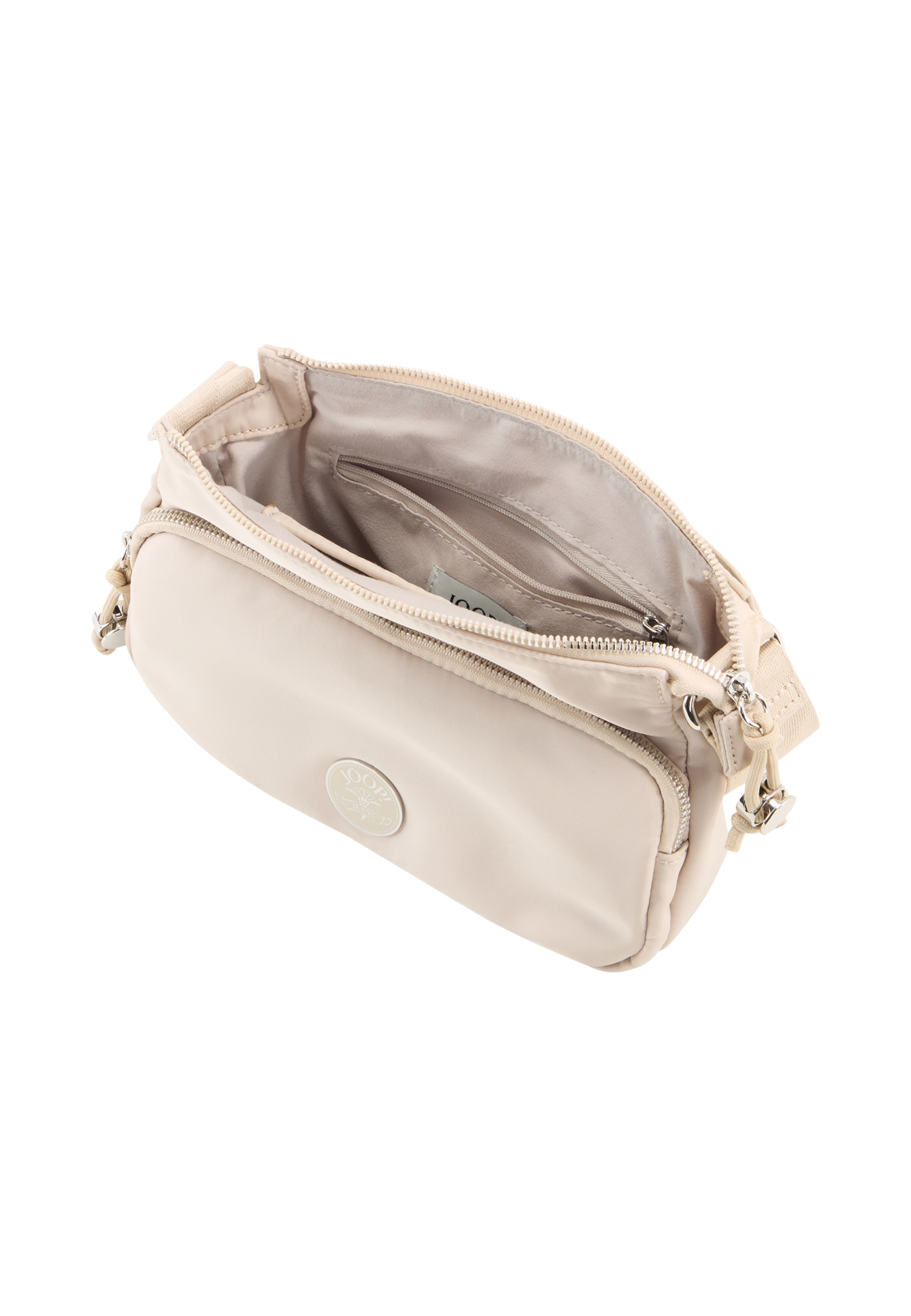 JOOP! Jeans Shoulder bag 'Lietissimo Jasmina' in Beige