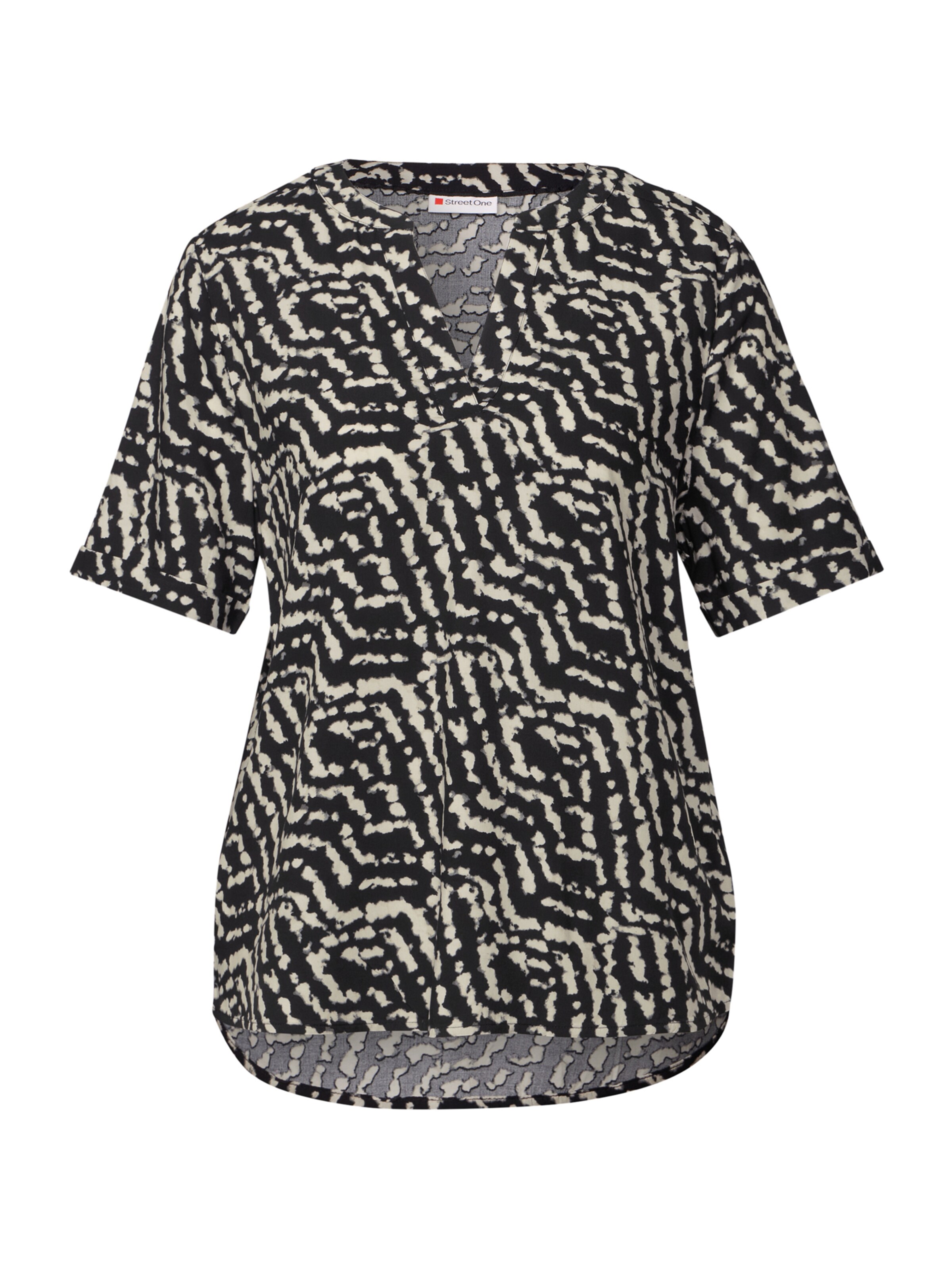 STREET ONE Blouse in Black: front