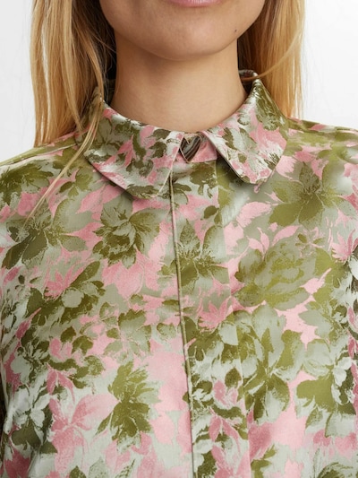 NÜMPH Robe 'NUVIDA' en vert / rose, Vue avec produit