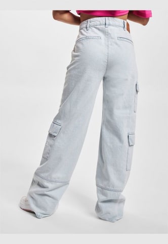 Regular Jeans cargo 'Serif' Karl Kani en bleu