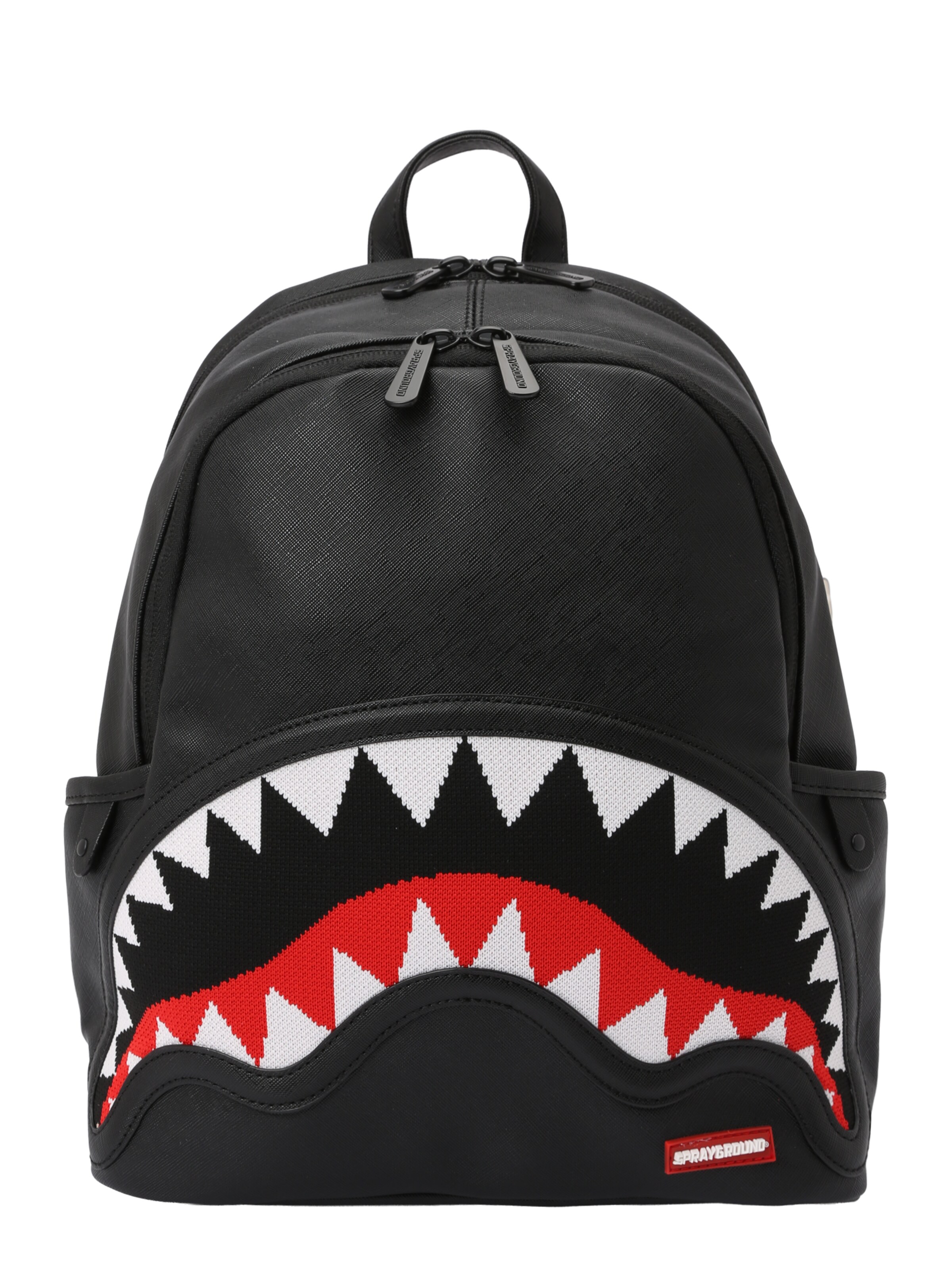 Zaino 'Mouth Savage' di Sprayground in nero: frontale