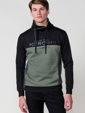 KOROSHI Суичър в черно: отпред