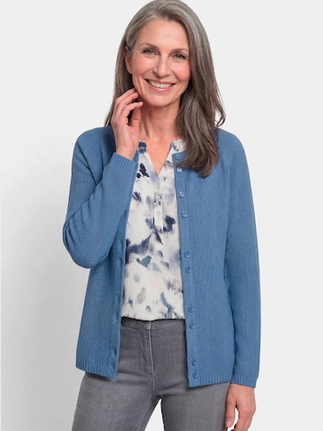 Cardigan Goldner en bleu : devant